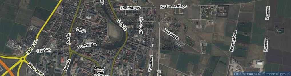 Zdjęcie satelitarne Sołdka Stanisława ul.